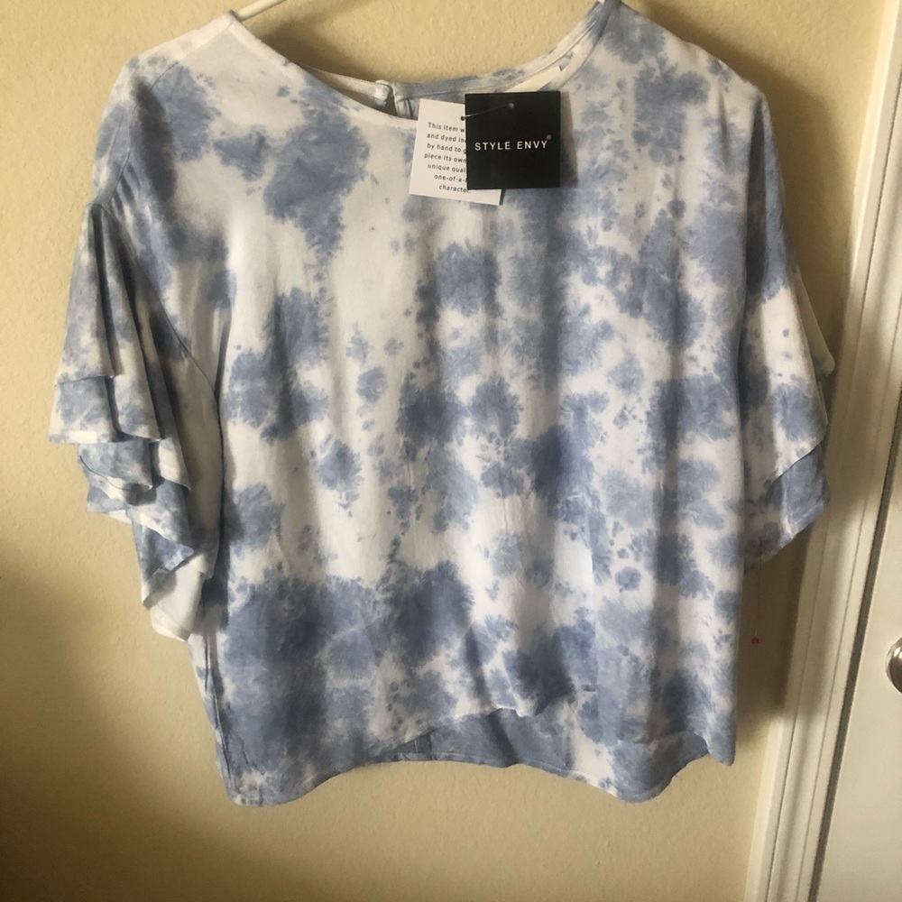 Tie Dye Bohemian Top 🍃